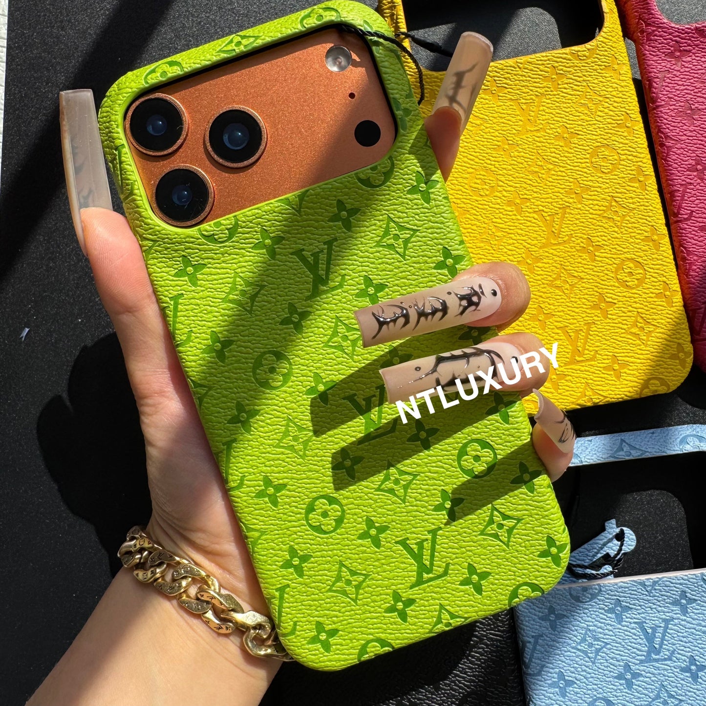 Colorful Love Girl Phone Case