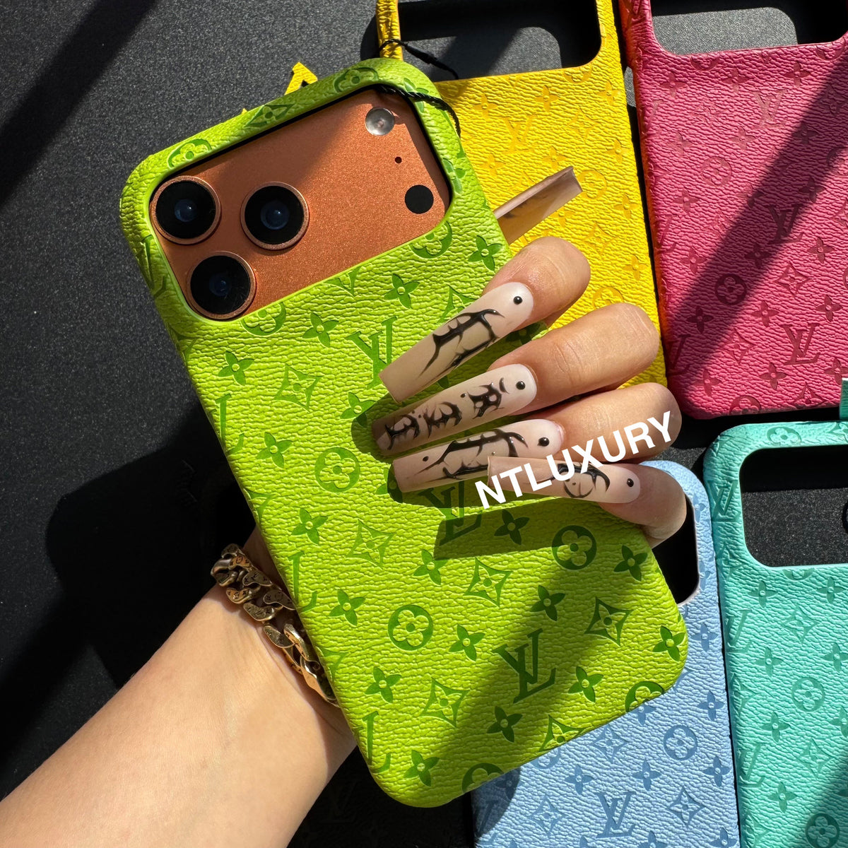 Coque de téléphone Colorful Love Girl