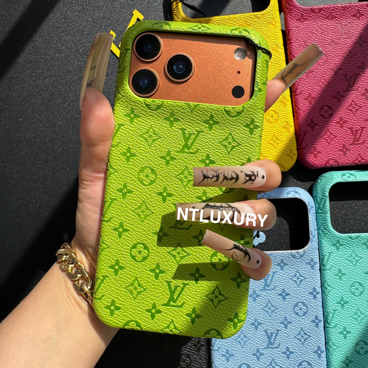 Coque de téléphone Colorful Love Girl