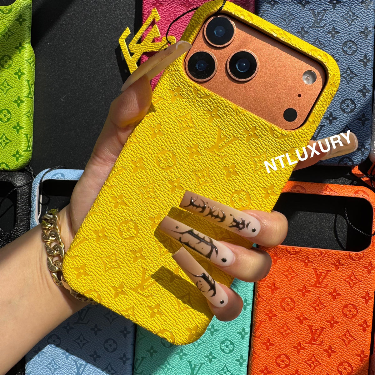 Coque de téléphone Colorful Love Girl