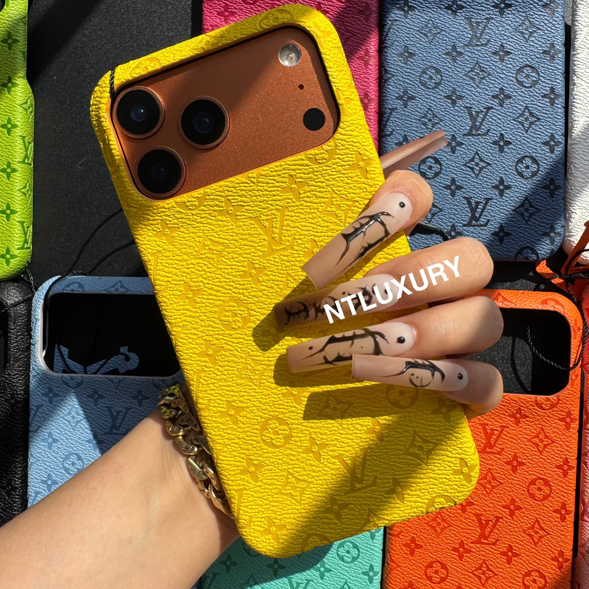 Coque de téléphone Colorful Love Girl