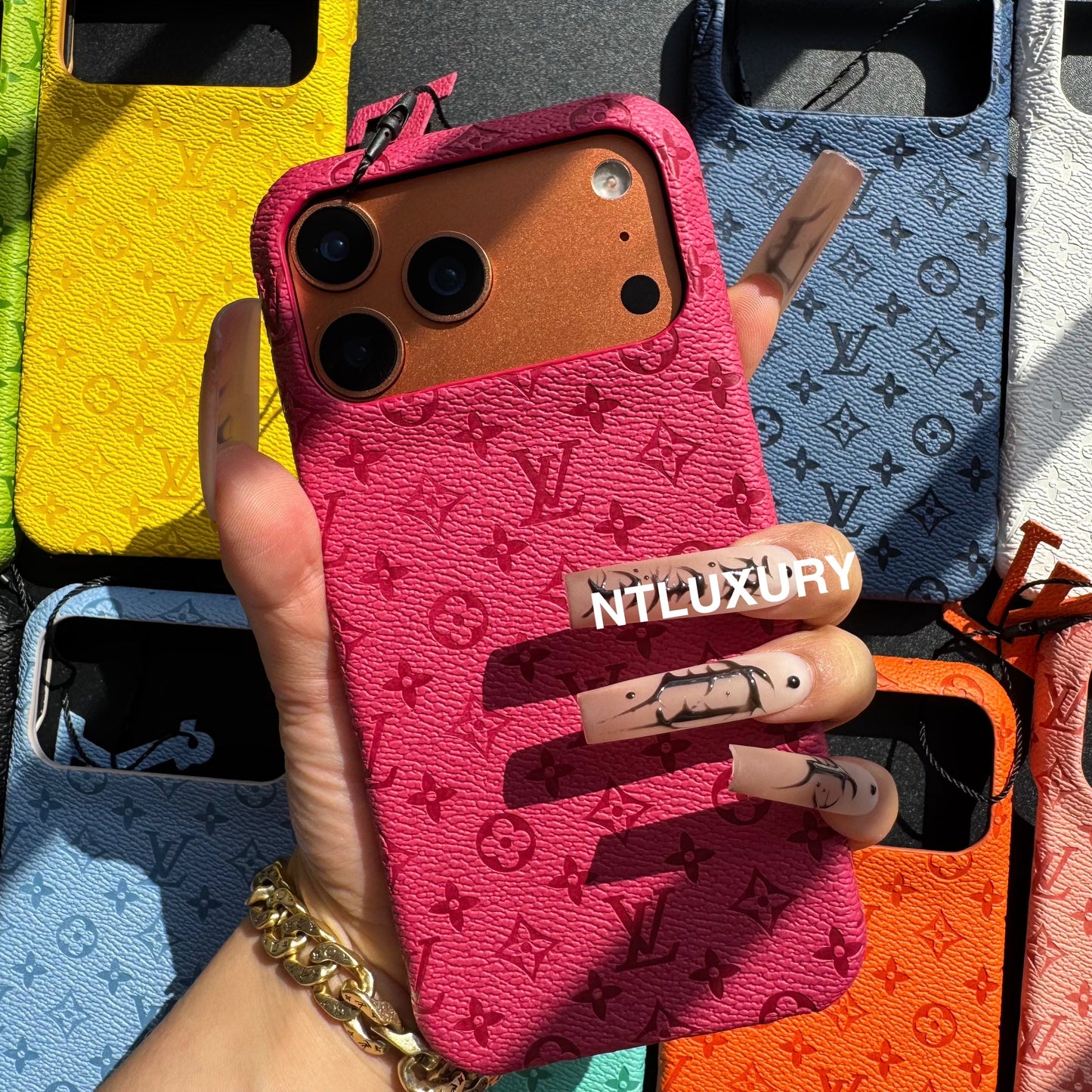 Colorful Love Girl Phone Case