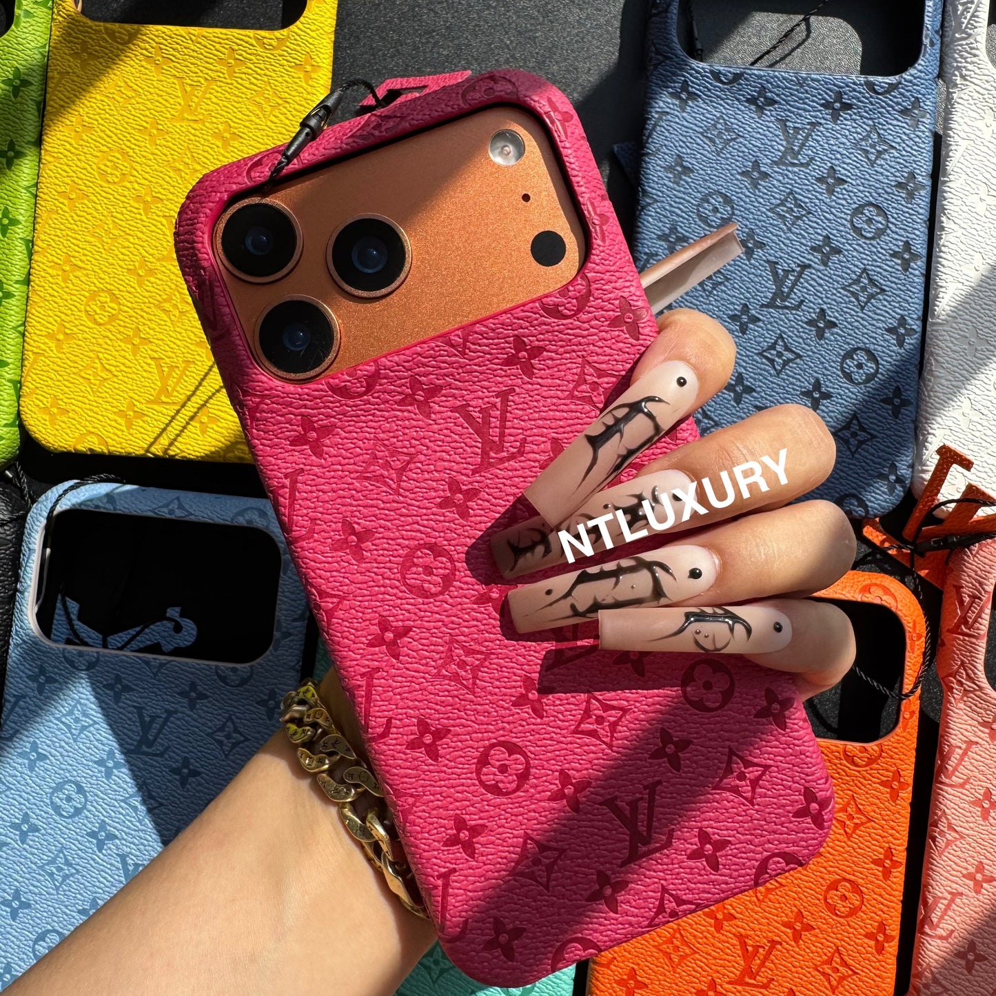 Colorful Love Girl Phone Case
