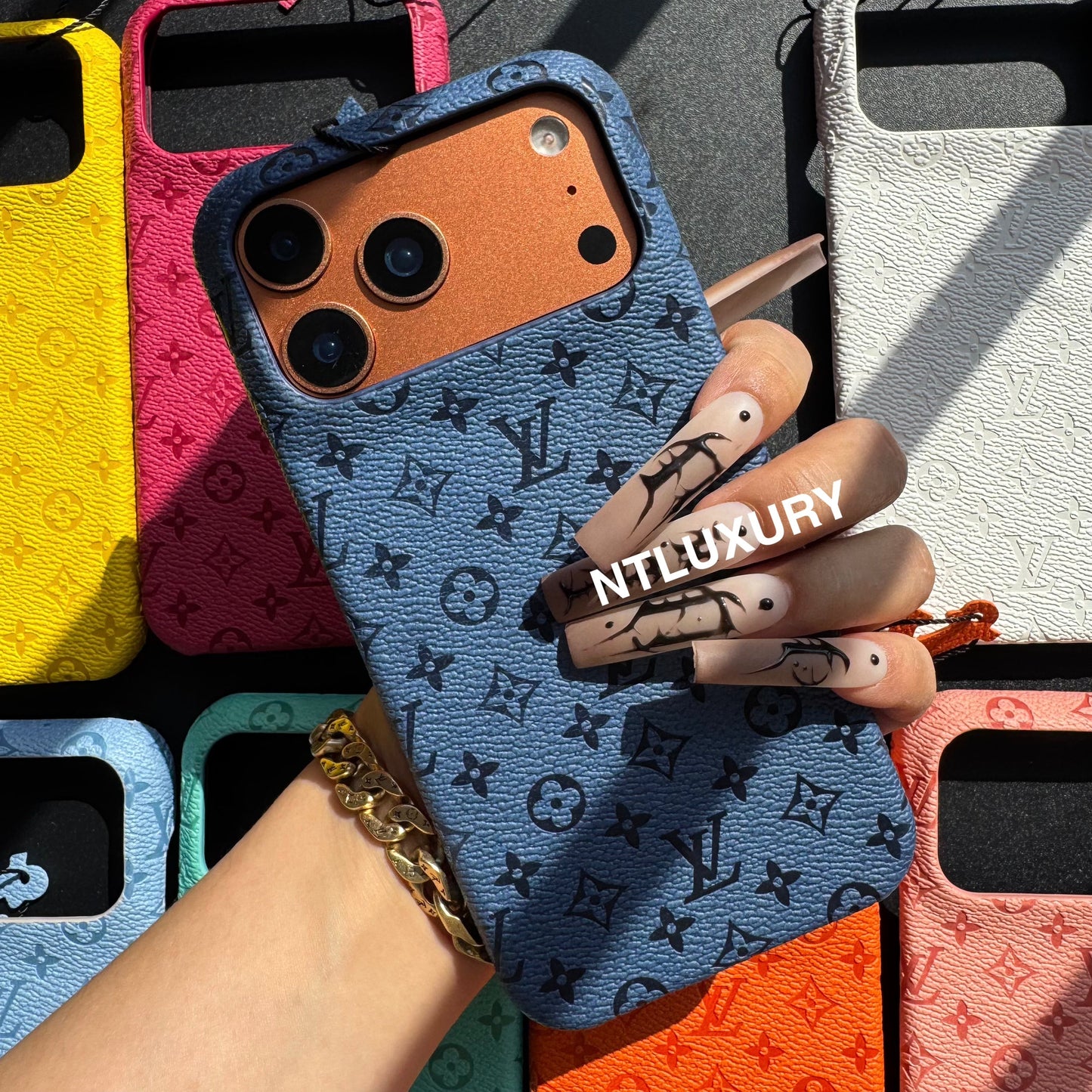 Colorful Love Girl Phone Case