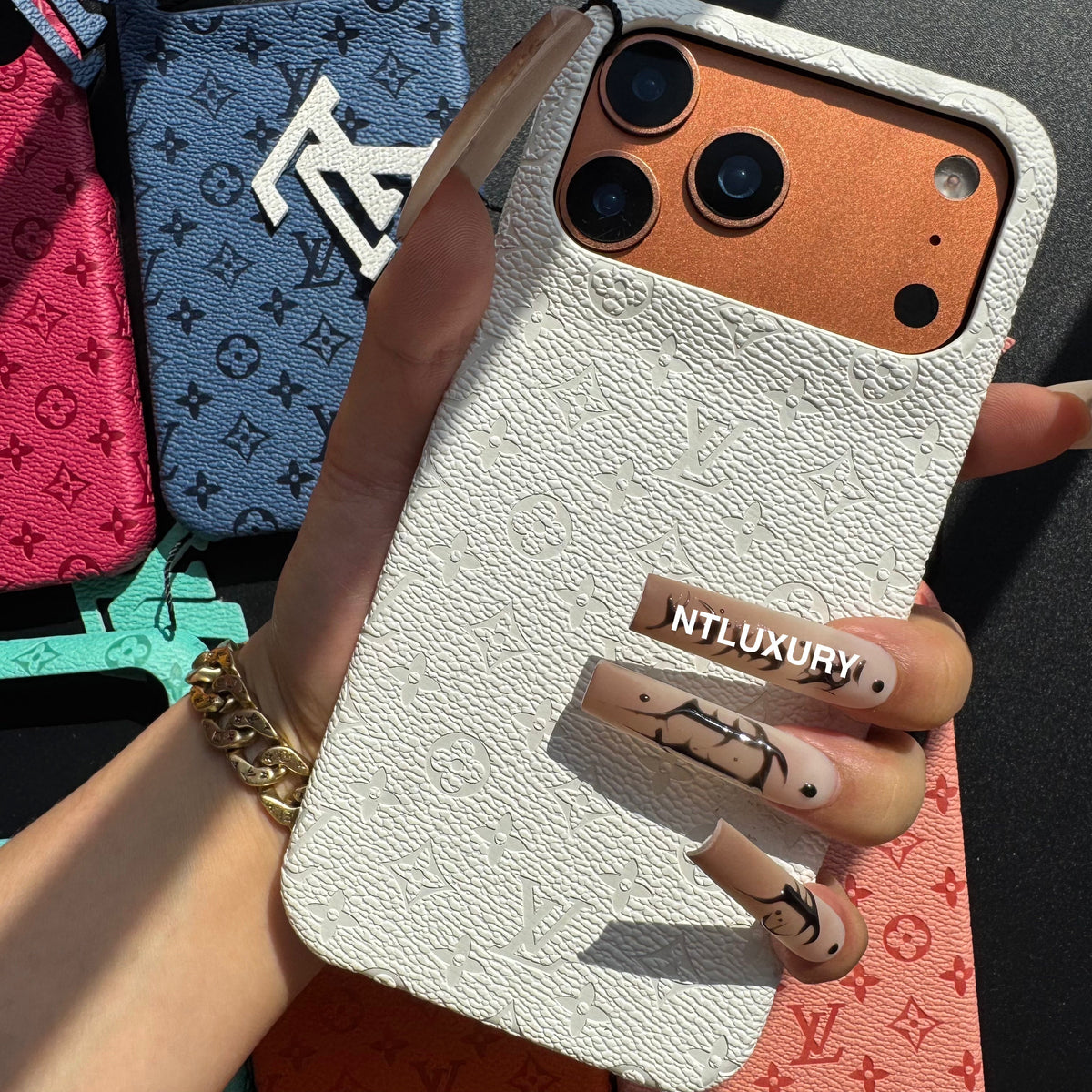 Coque de téléphone Colorful Love Girl