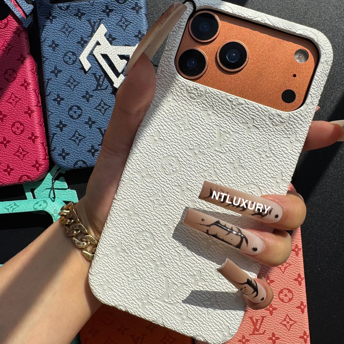 Colorful Love Girl Phone Case