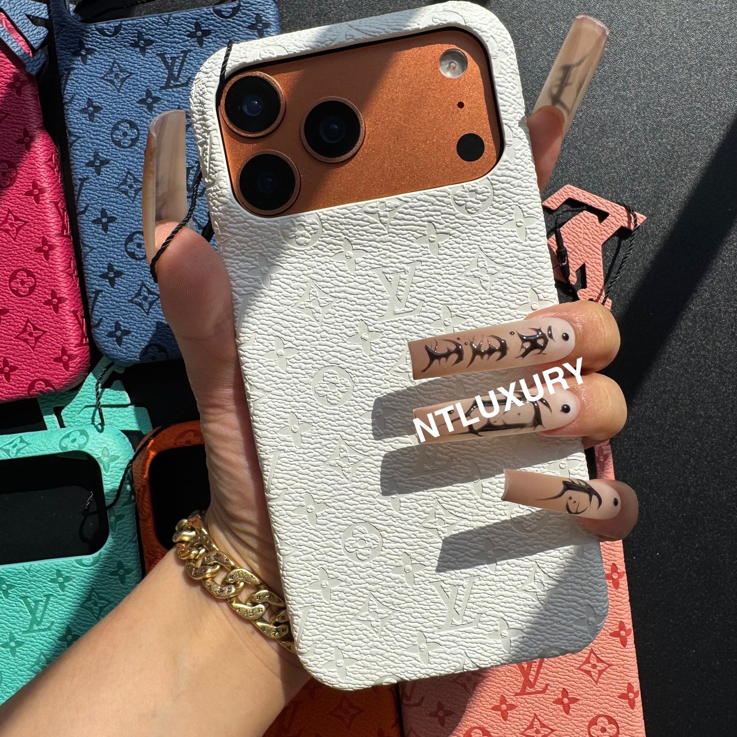 Colorful Love Girl Phone Case