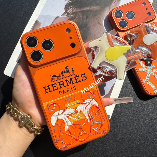 Orange Juice Magsafe Case with Holder (Horse)