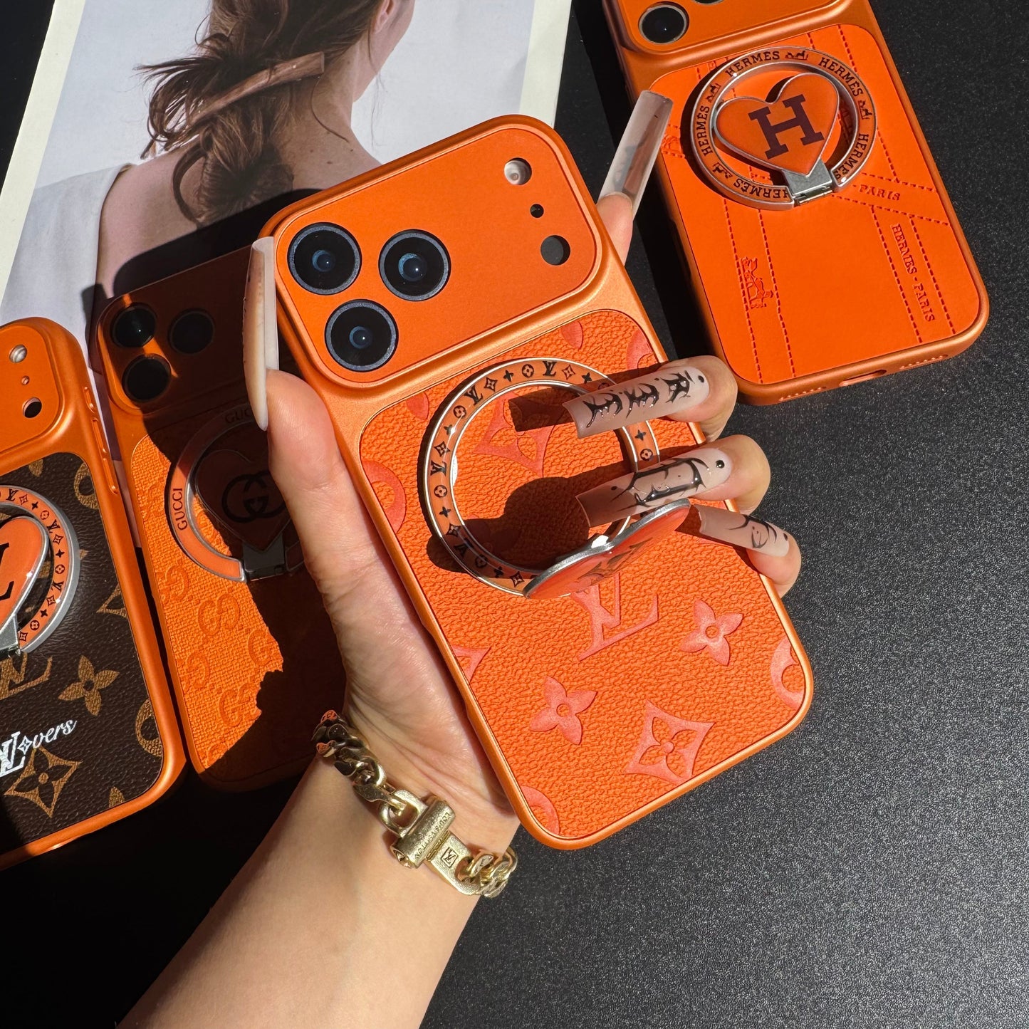 Orange Juice Magsafe Case with Holder