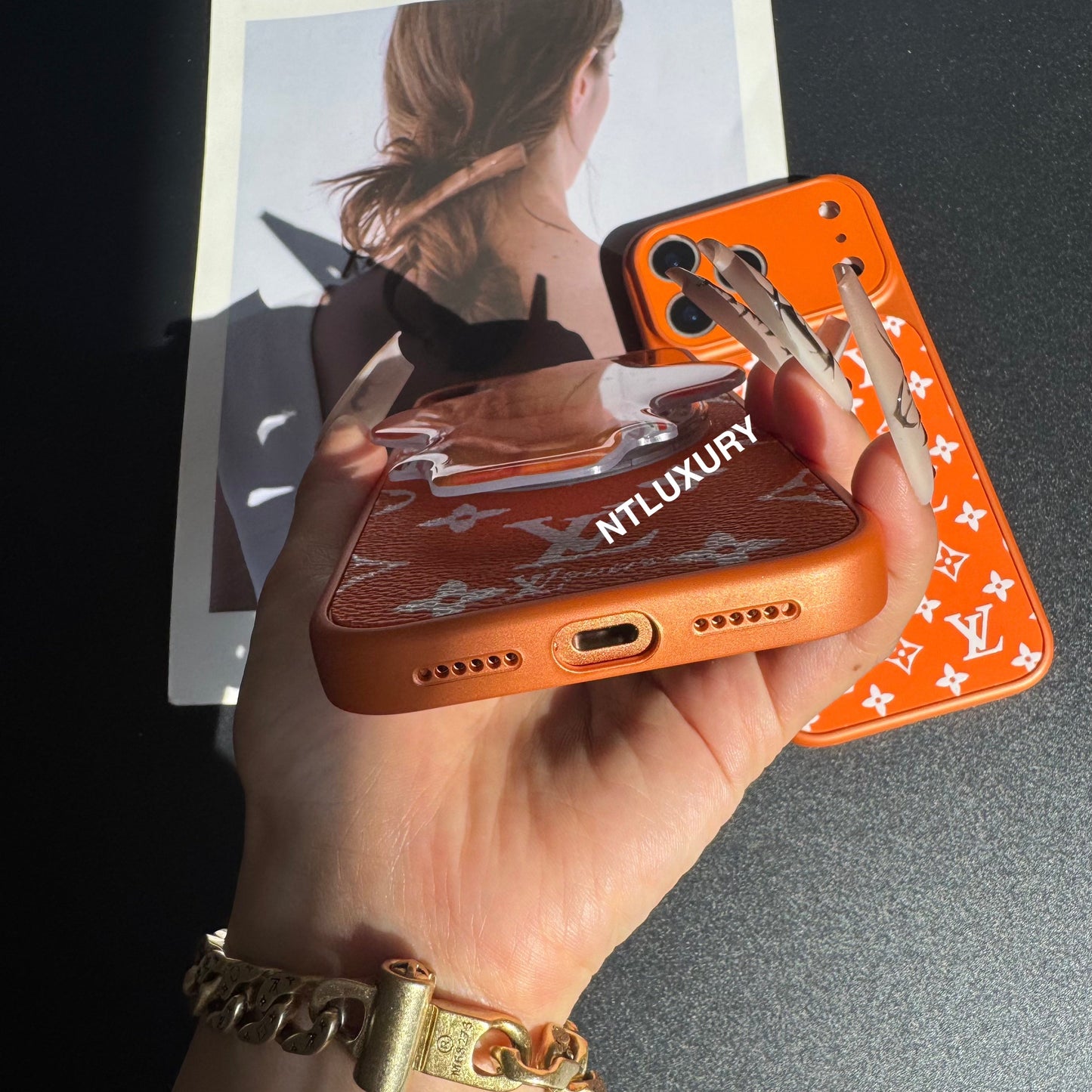 Traditional Juice Magsafe Case with Holder (Orange Love)