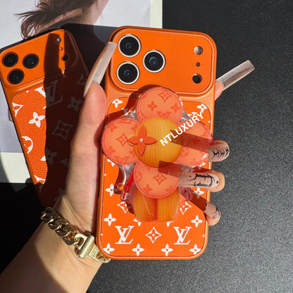 Étui Magsafe Traditional Juice avec support (Orange Love)