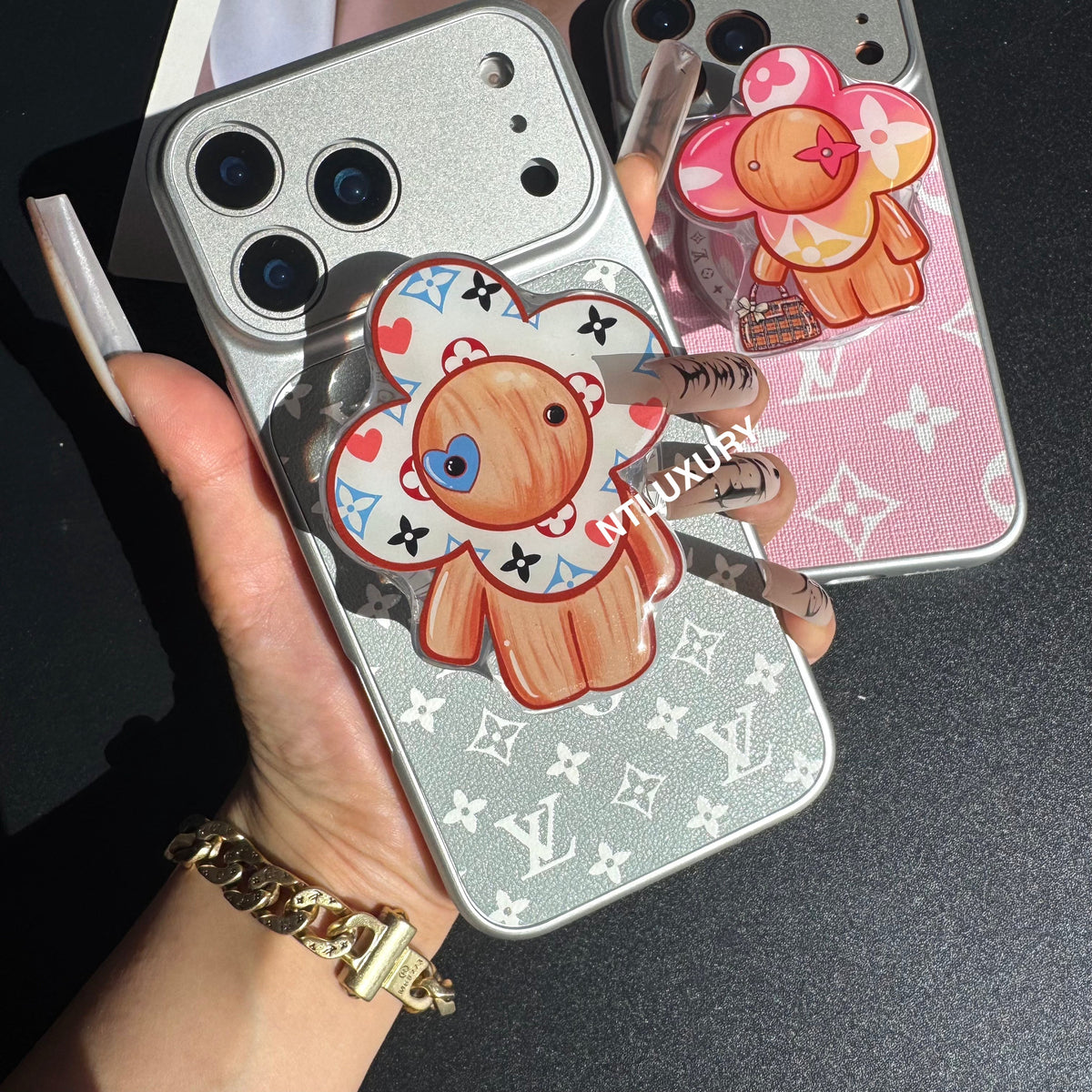 Coque Magsafe Traditional Juice avec support (Rose Poupée)