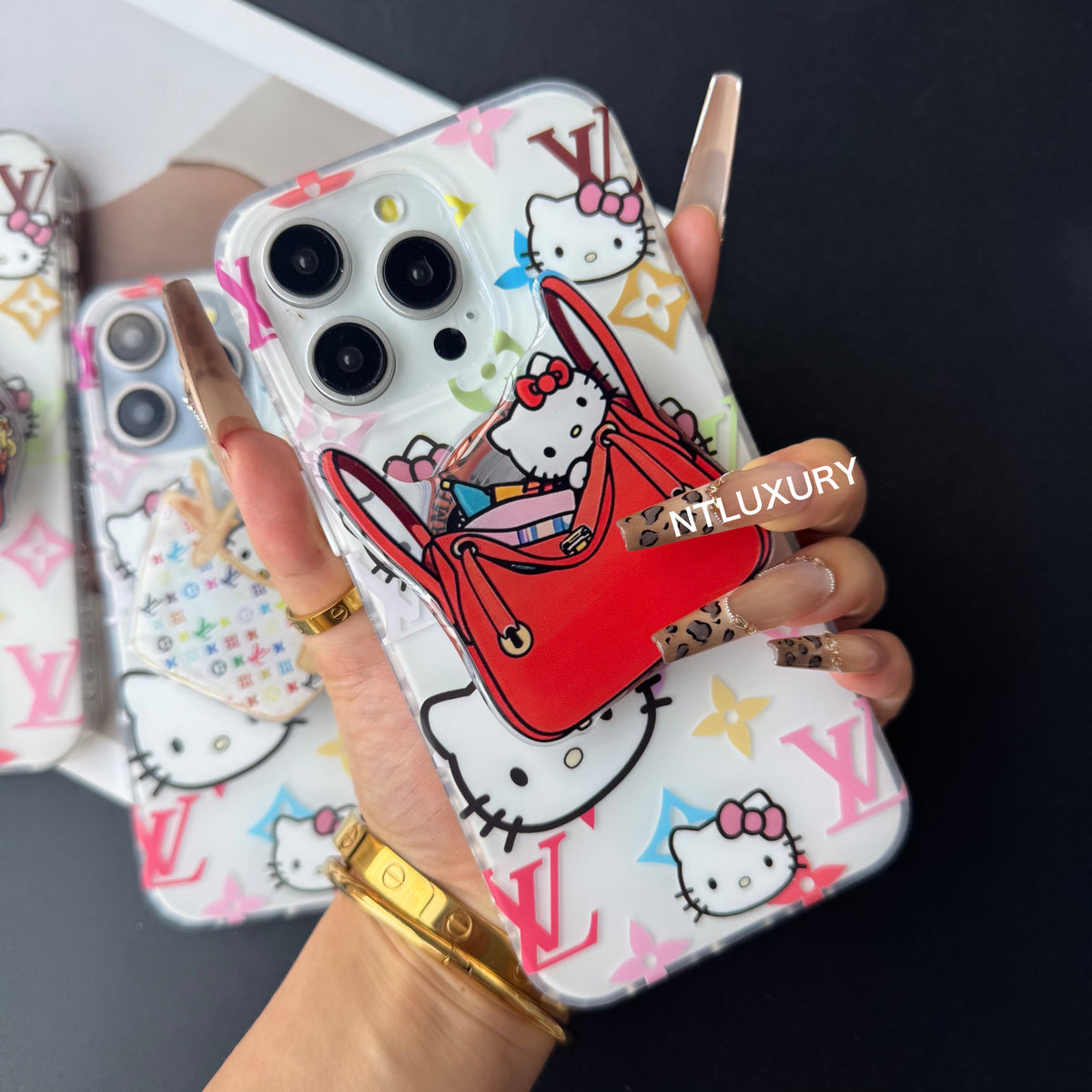 Coque de téléphone Cat Love 2 Design avec support MagSafe