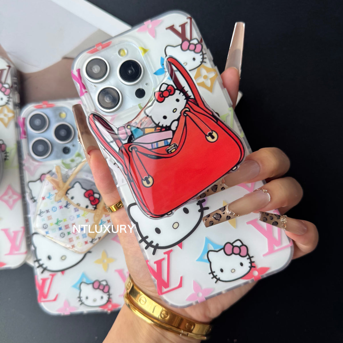 Coque de téléphone Cat Love 2 Design avec support MagSafe