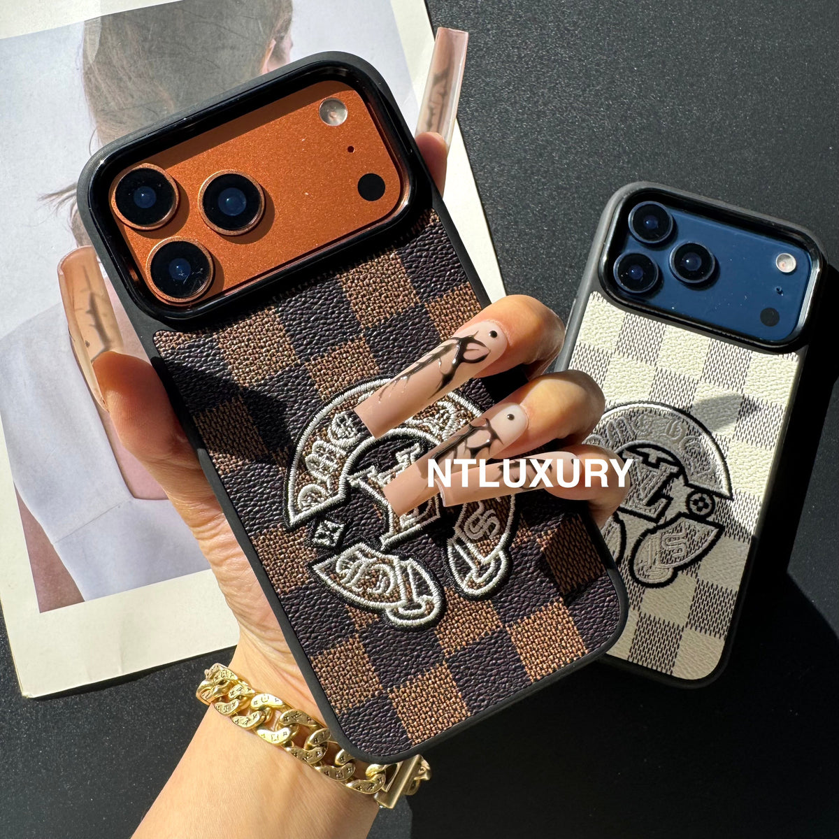 Funda de teléfono de amor con diseño único