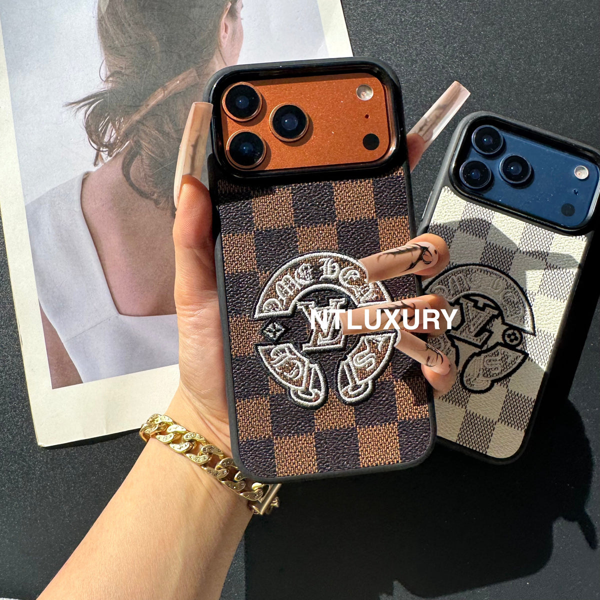 Funda de teléfono de amor con diseño único
