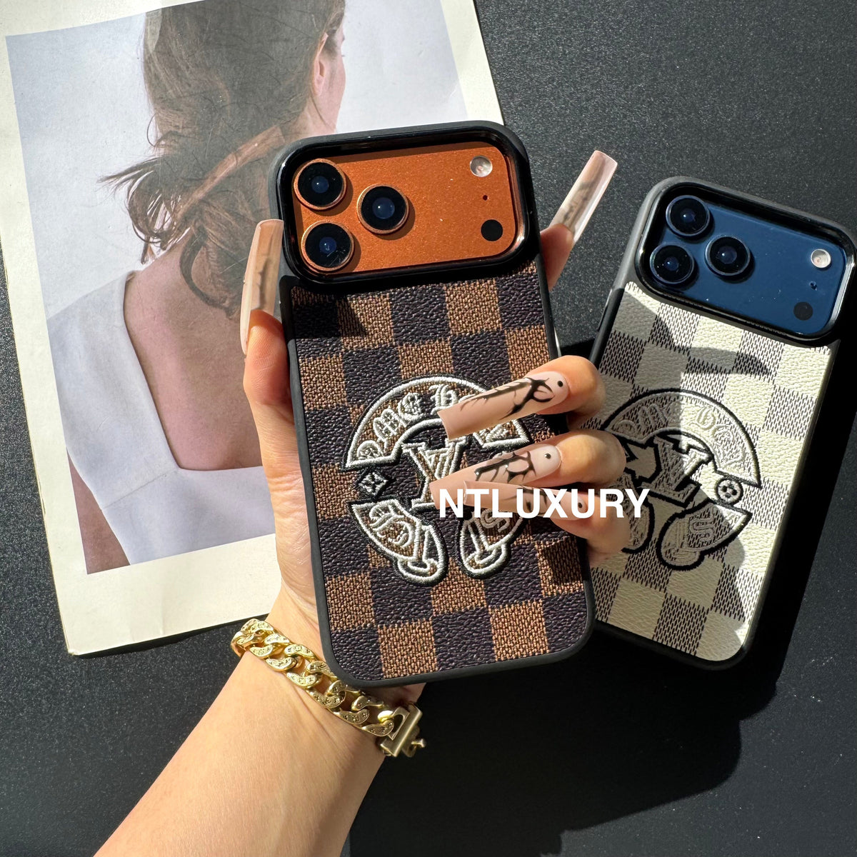 Funda de teléfono de amor con diseño único