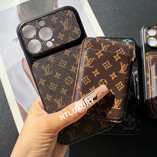 Design fantaisie traditionnel avec porte-cartes MagSafe