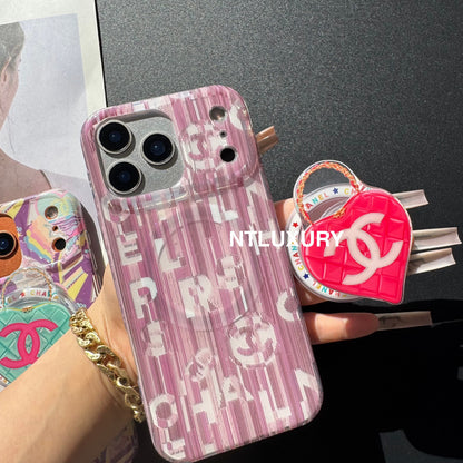 Around Design Phone Case With Heart Magsafe Holder