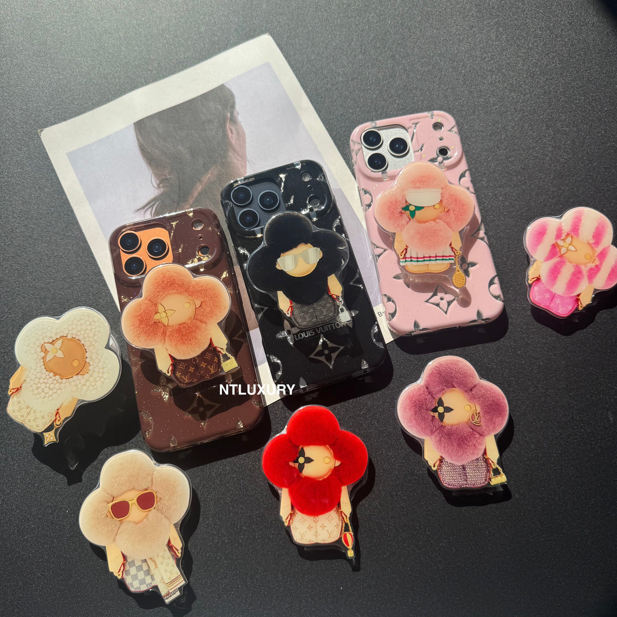 Coque de téléphone Magsafe Fancy Love Doll avec support