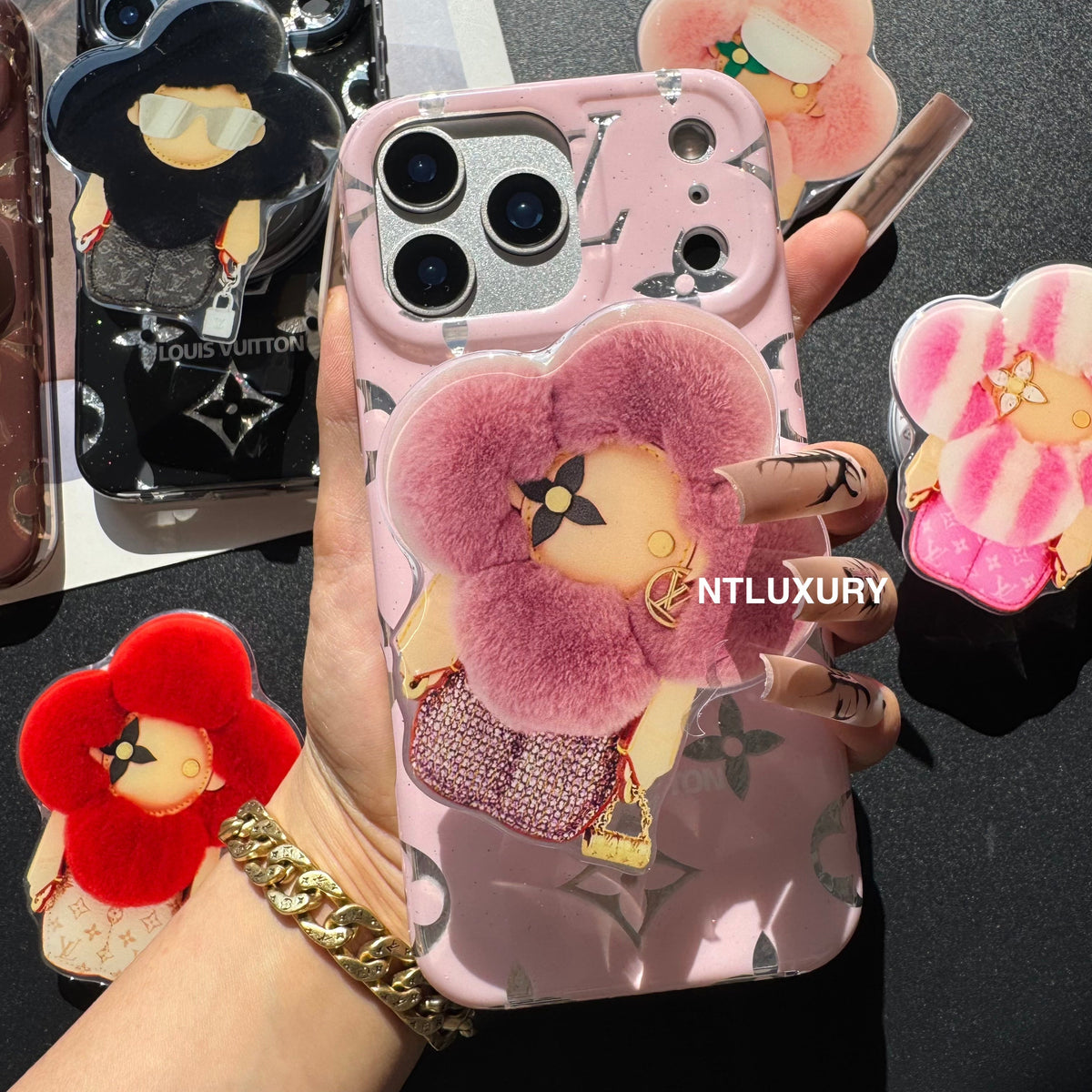 Coque de téléphone Magsafe Fancy Love Doll avec support