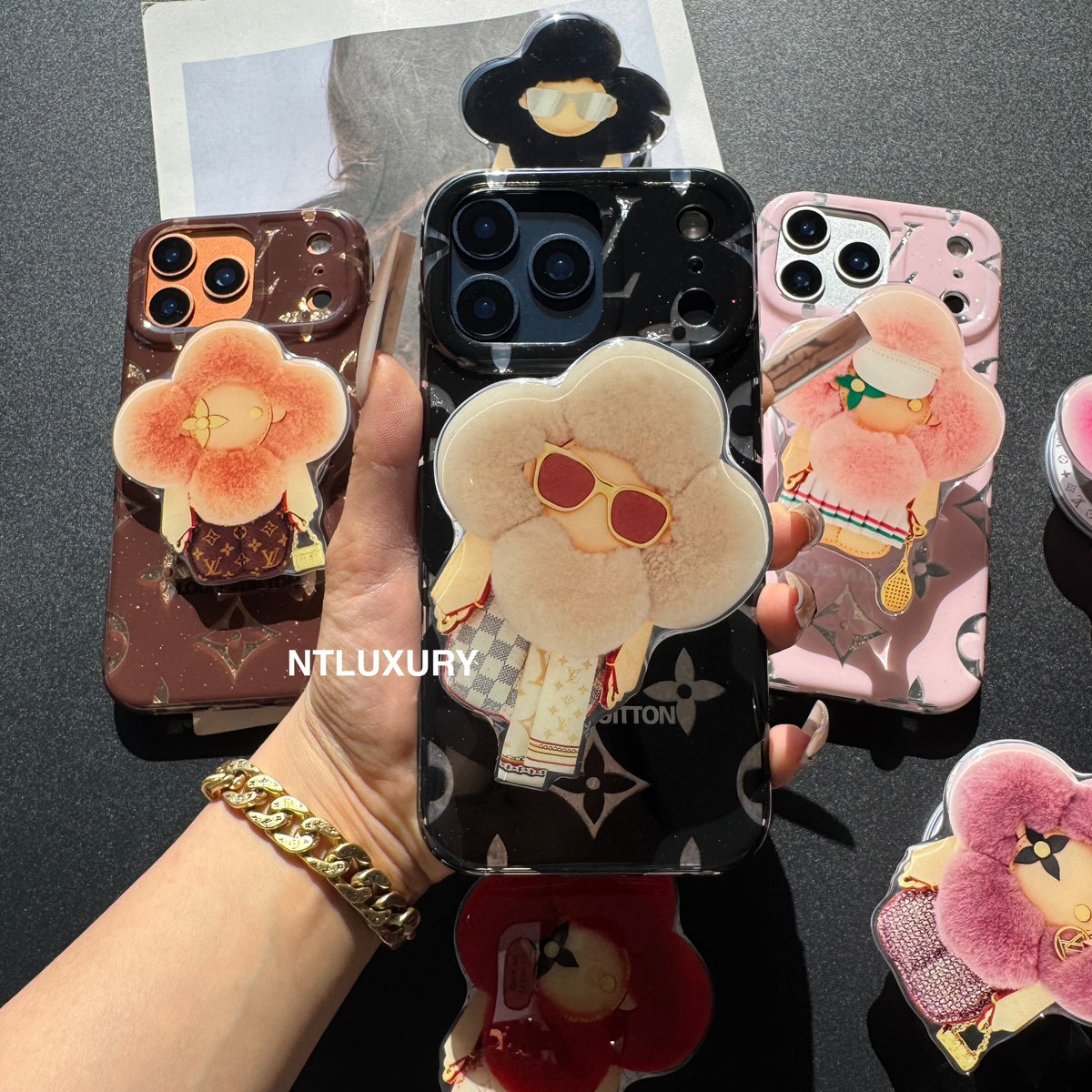 Coque de téléphone Magsafe Fancy Love Doll avec support