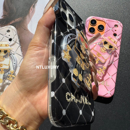 Jolie coque de téléphone Magsafe CC Lady avec support