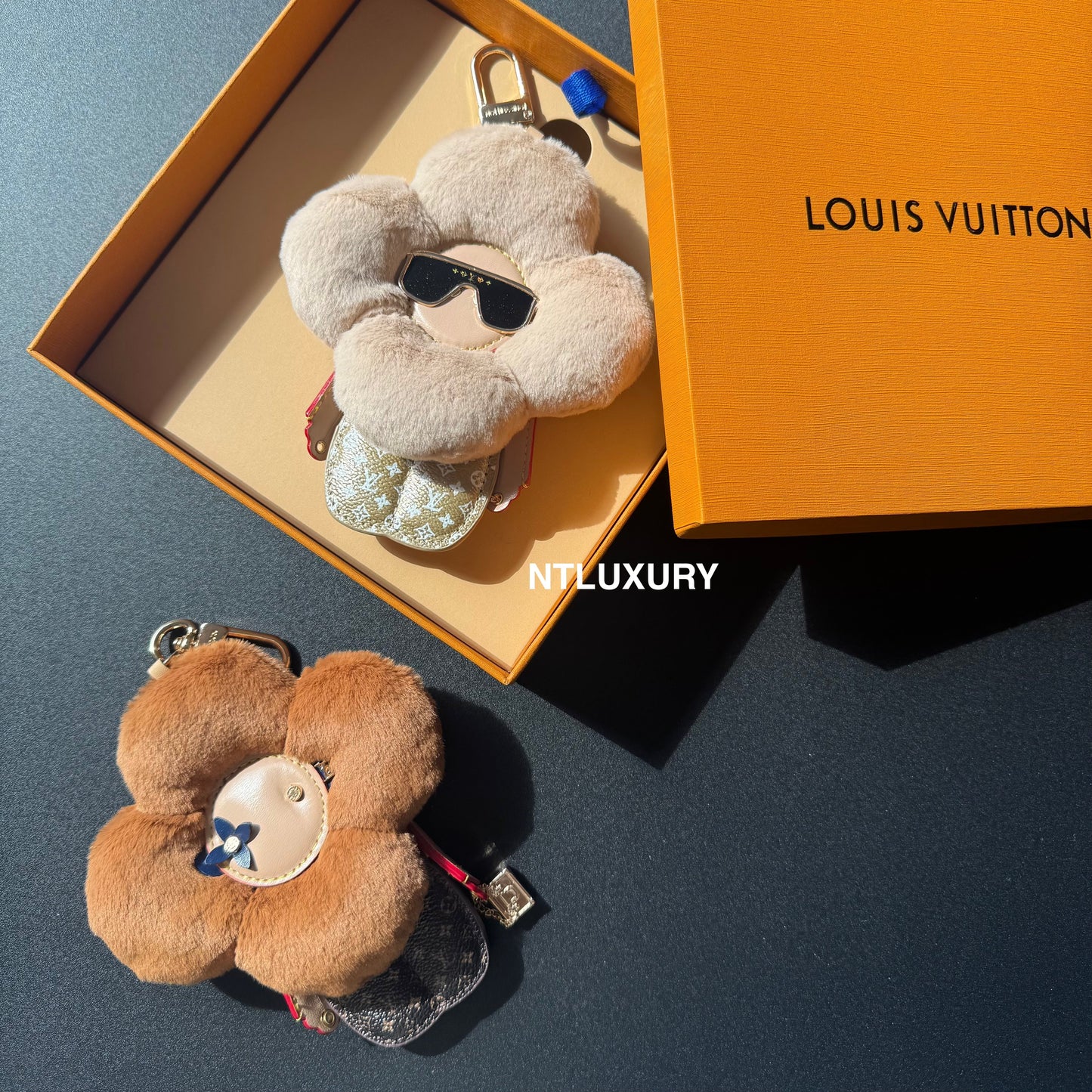 Vivian Love Doll Furry Pendant Key Chain