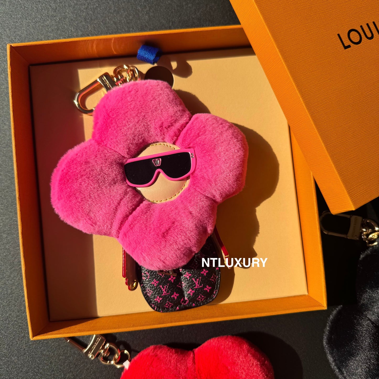 Vivian Love Doll Furry Pendant Key Chain