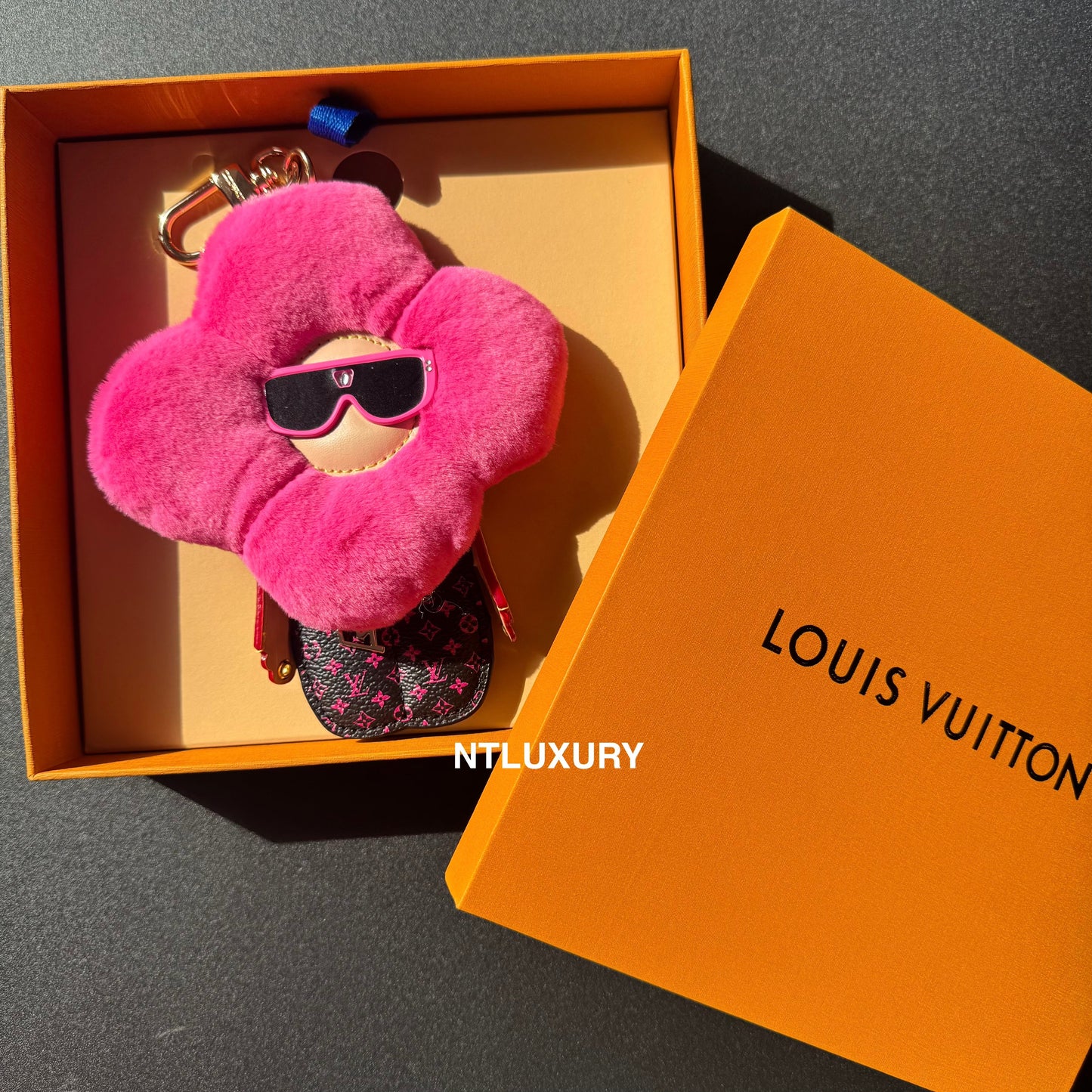 Vivian Love Doll Furry Pendant Key Chain