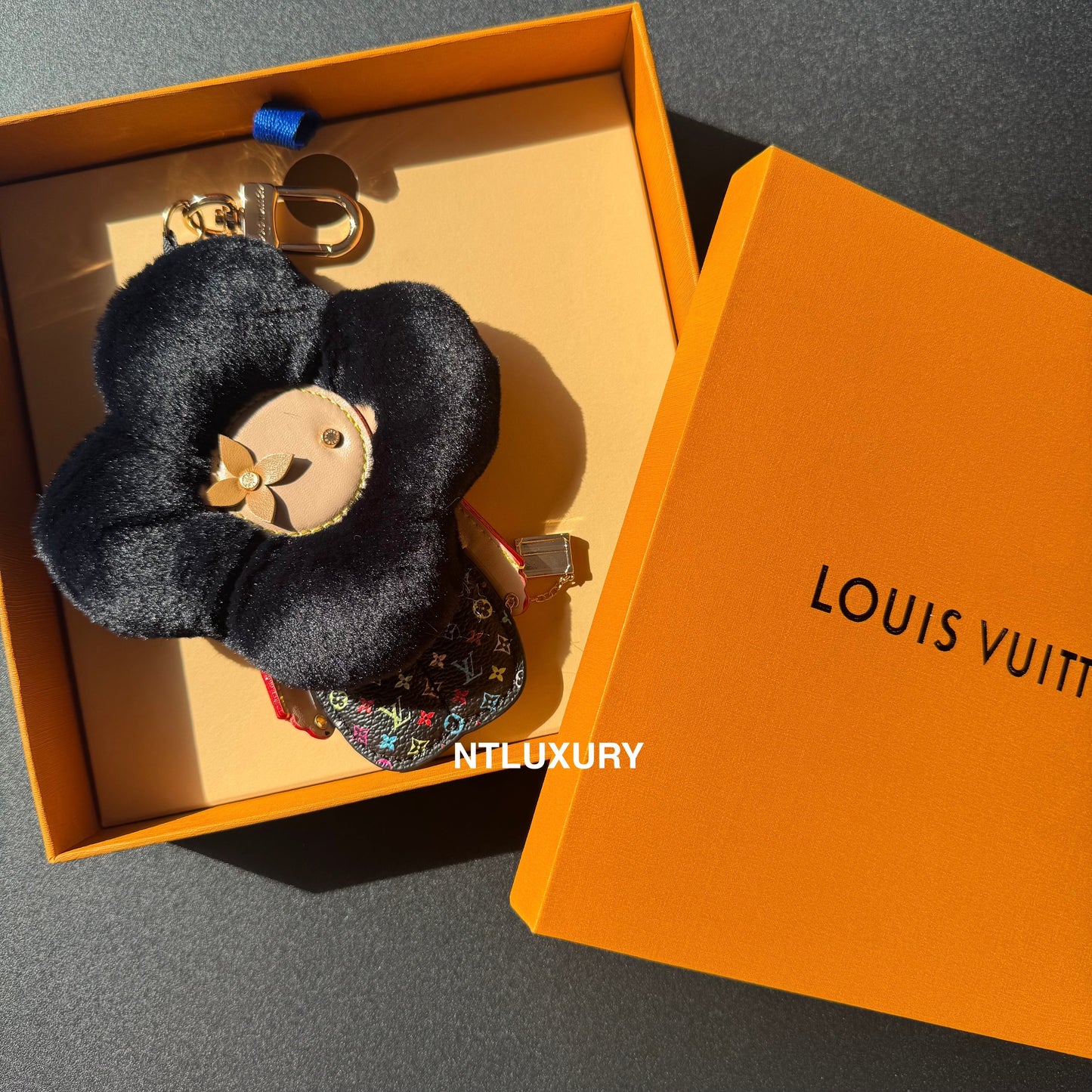 Vivian Love Doll Furry Pendant Key Chain