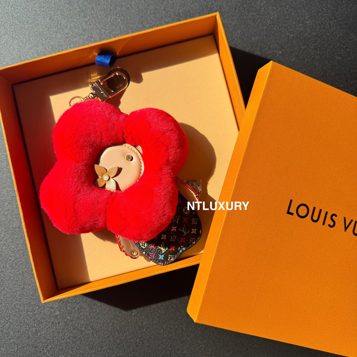 Vivian Love Doll Furry Pendant Key Chain