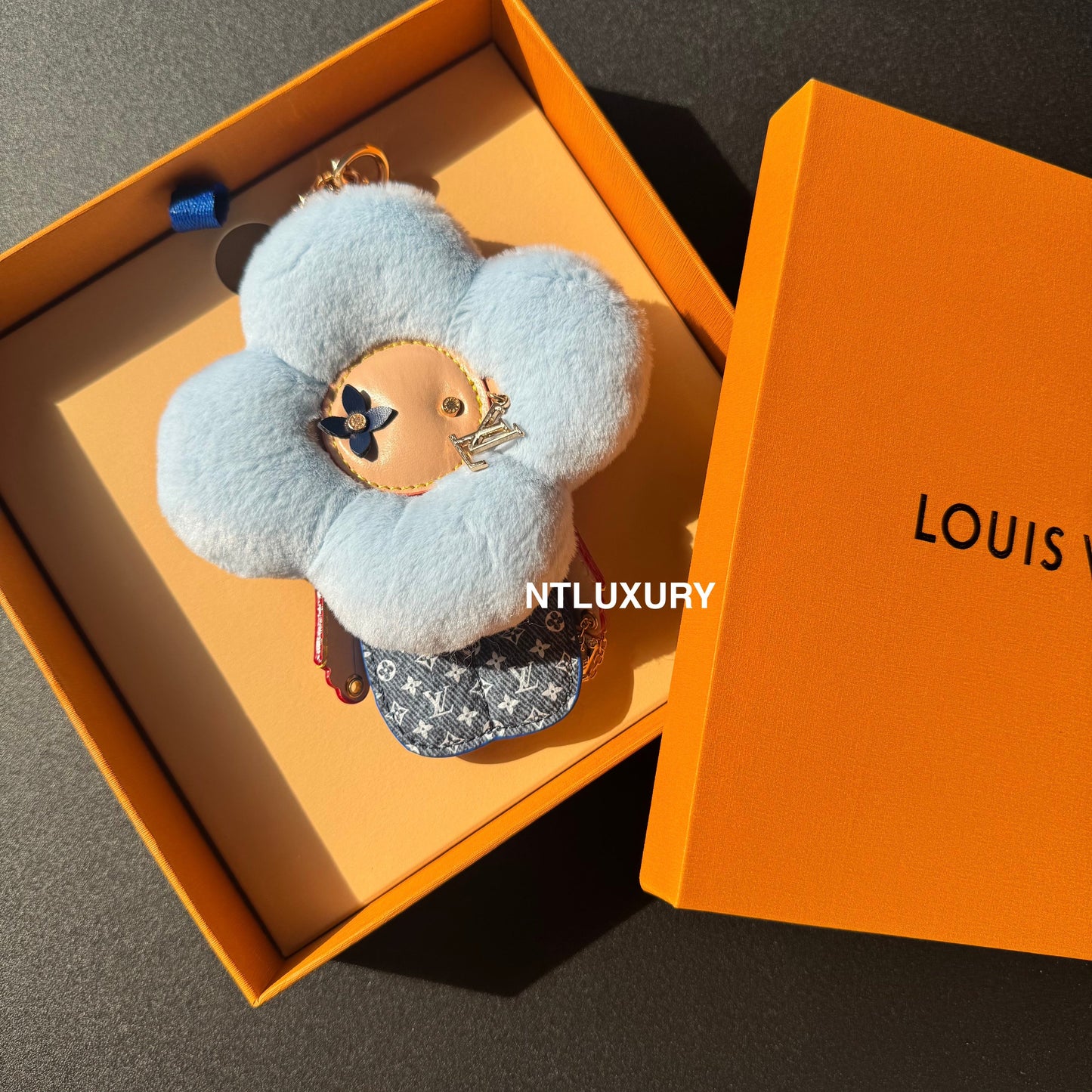 Vivian Love Doll Furry Pendant Key Chain