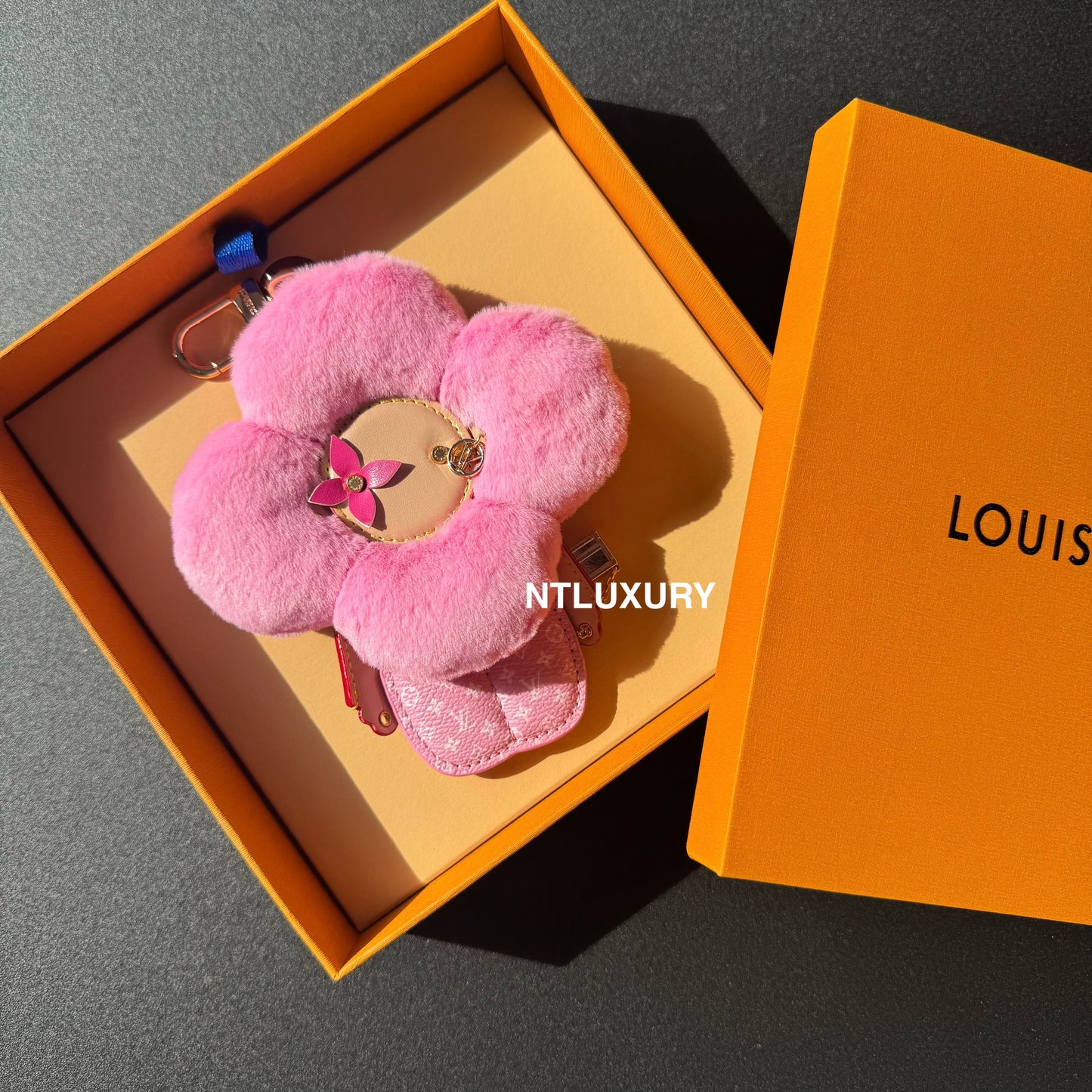 Vivian Love Doll Furry Pendant Key Chain