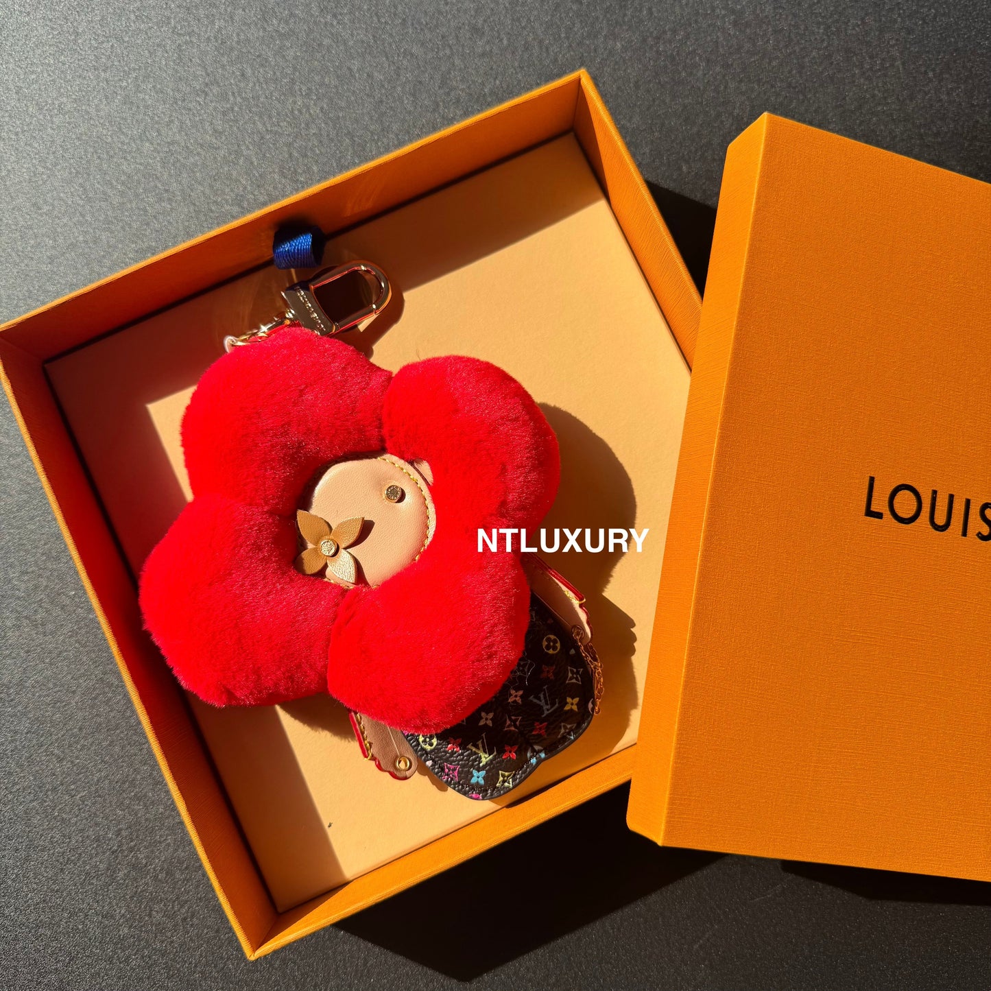 Vivian Love Doll Furry Pendant Key Chain