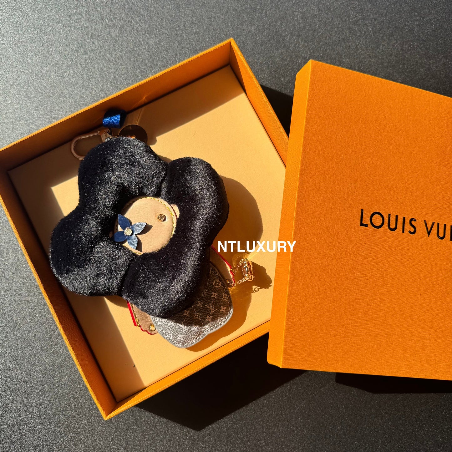 Vivian Love Doll Furry Pendant Key Chain