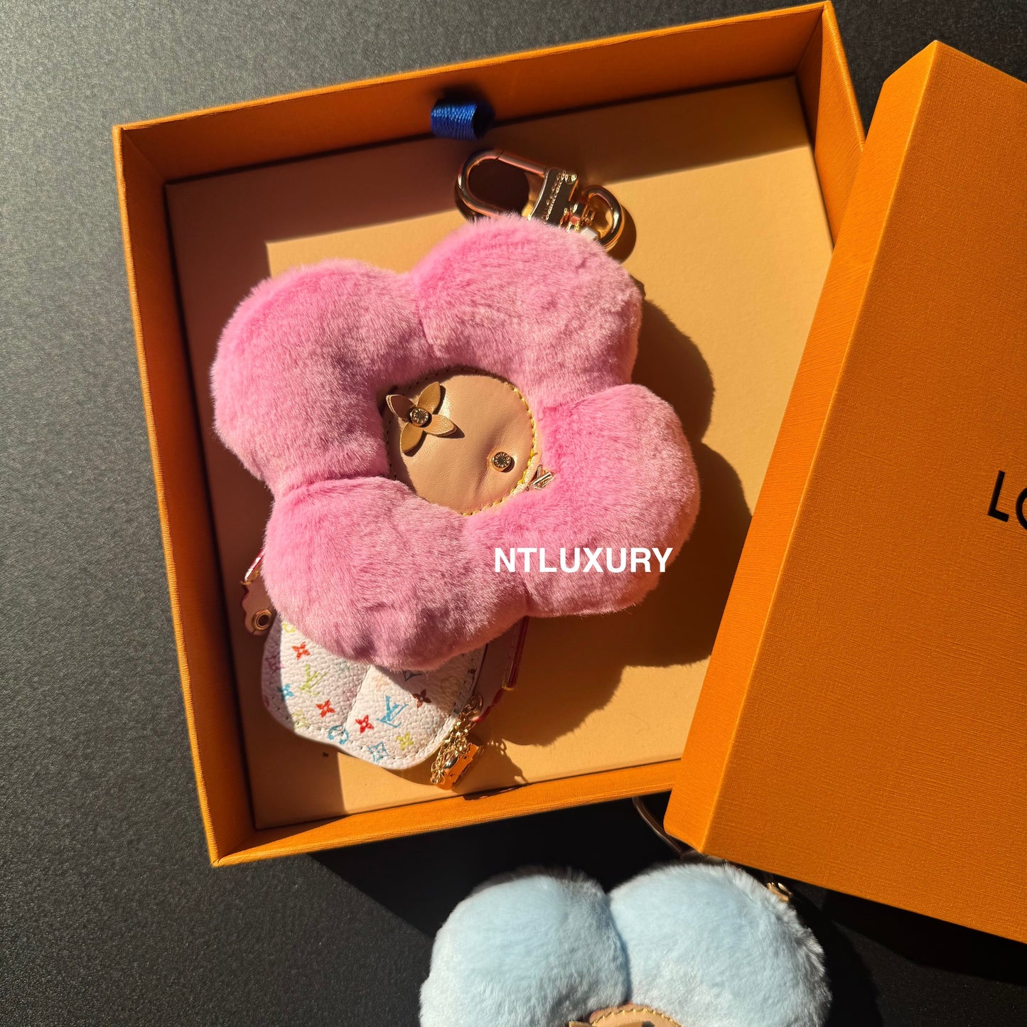 Vivian Love Doll Furry Pendant Key Chain