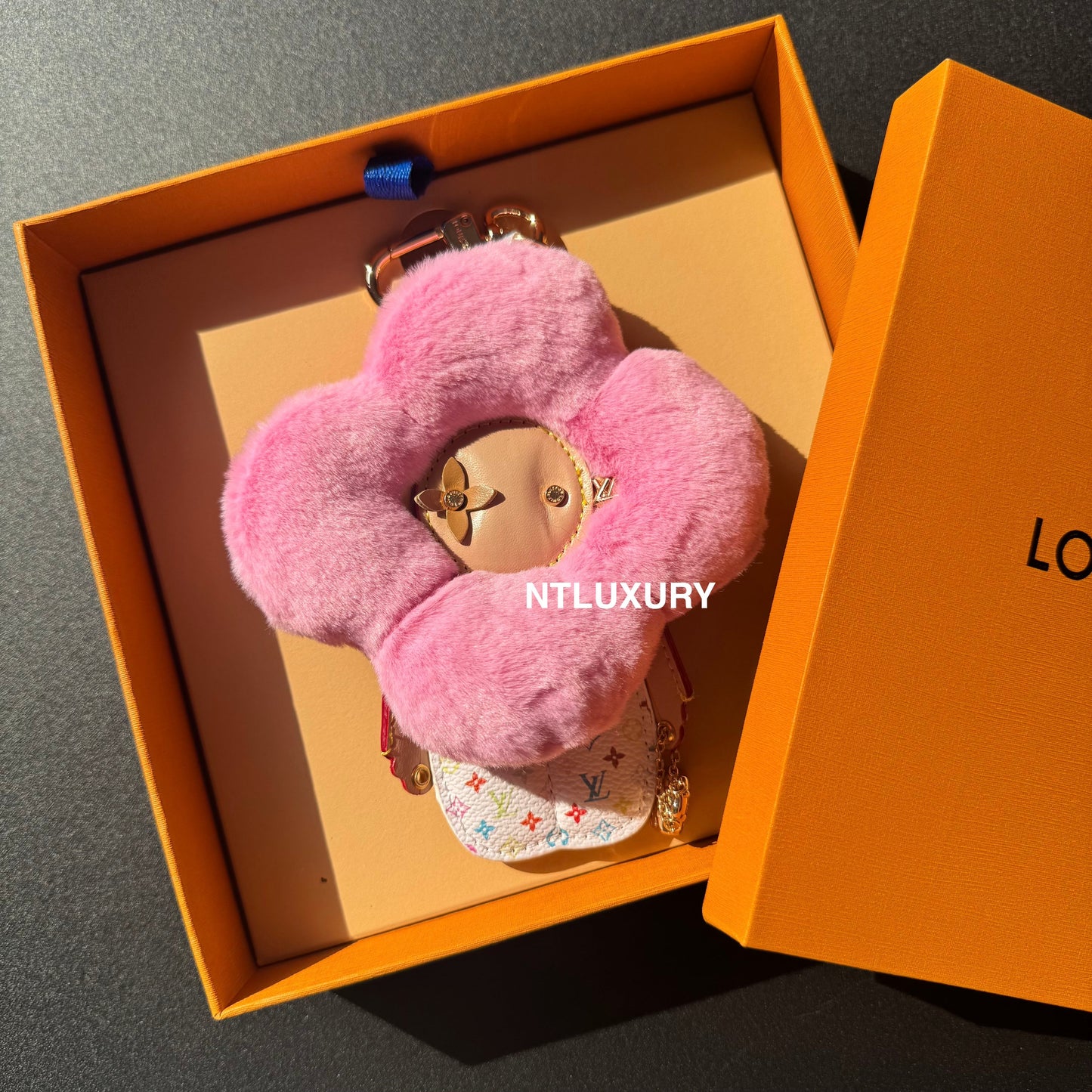 Vivian Love Doll Furry Pendant Key Chain
