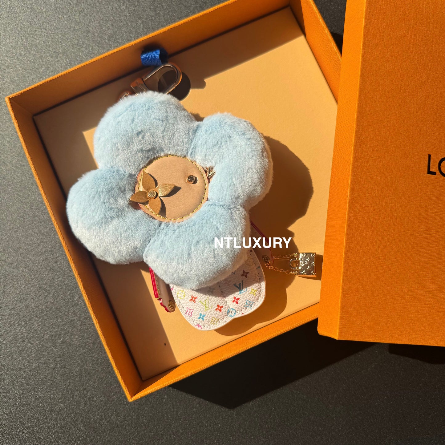 Vivian Love Doll Furry Pendant Key Chain