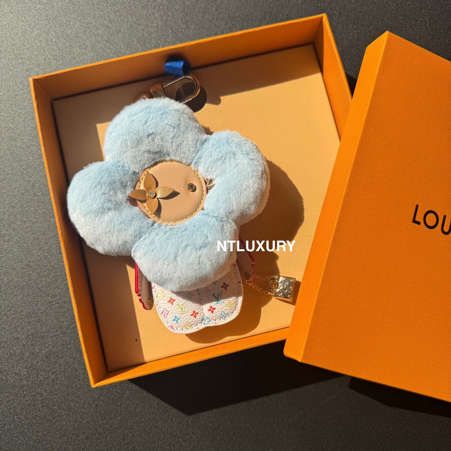 Vivian Love Doll Furry Pendant Key Chain