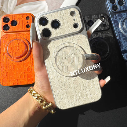 Orange Juice Denim Dove Phone Case with Magsafe Holder