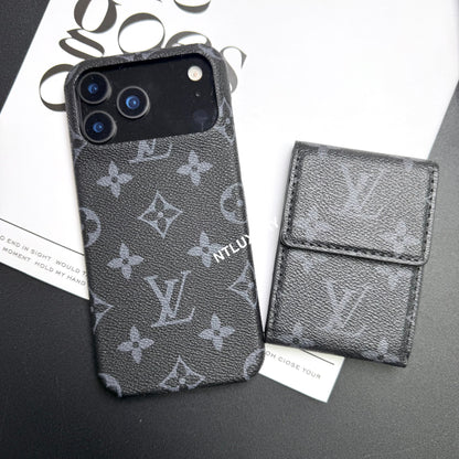 Vintage Floral Magsafe Phone Case With Magsafe Purse