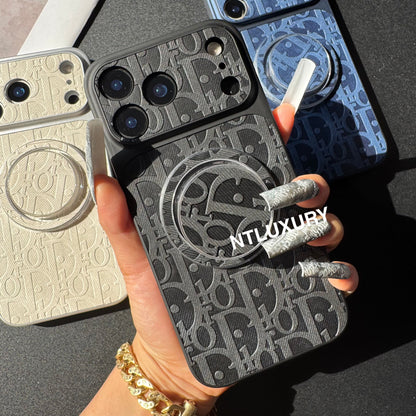 Orange Juice Denim Dove Phone Case with Magsafe Holder