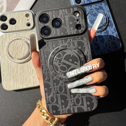 Orange Juice Denim Dove Phone Case with Magsafe Holder