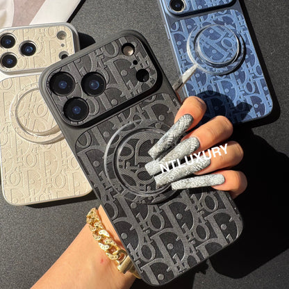 Orange Juice Denim Dove Phone Case with Magsafe Holder