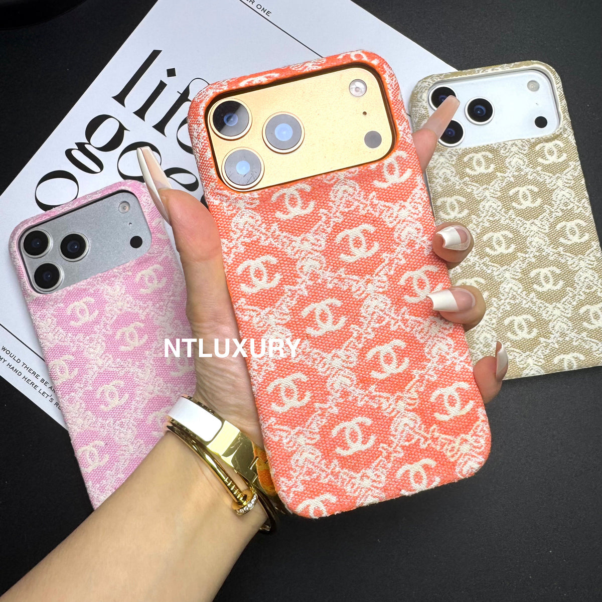 Embroidery CC Design Phone Case