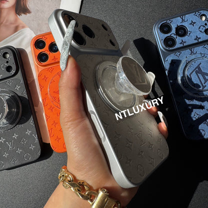 Orange Juice Denim Love Phone Case with Magsafe Holder