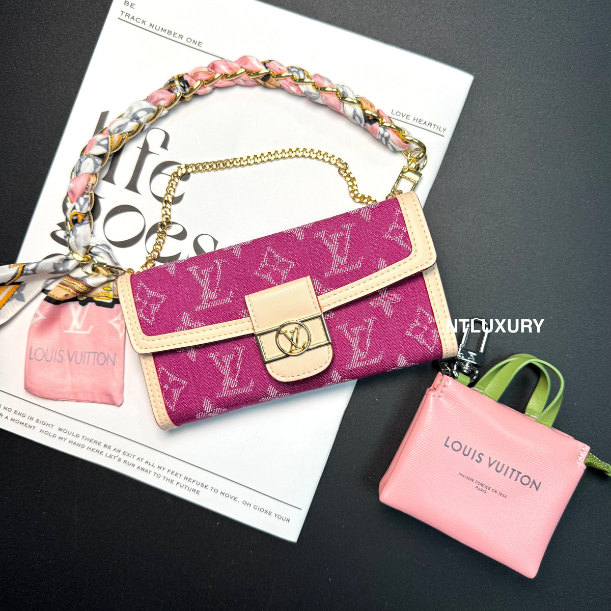 Love Wallet Phone Case Match Cute Mini Wallet (12 Colors Set)