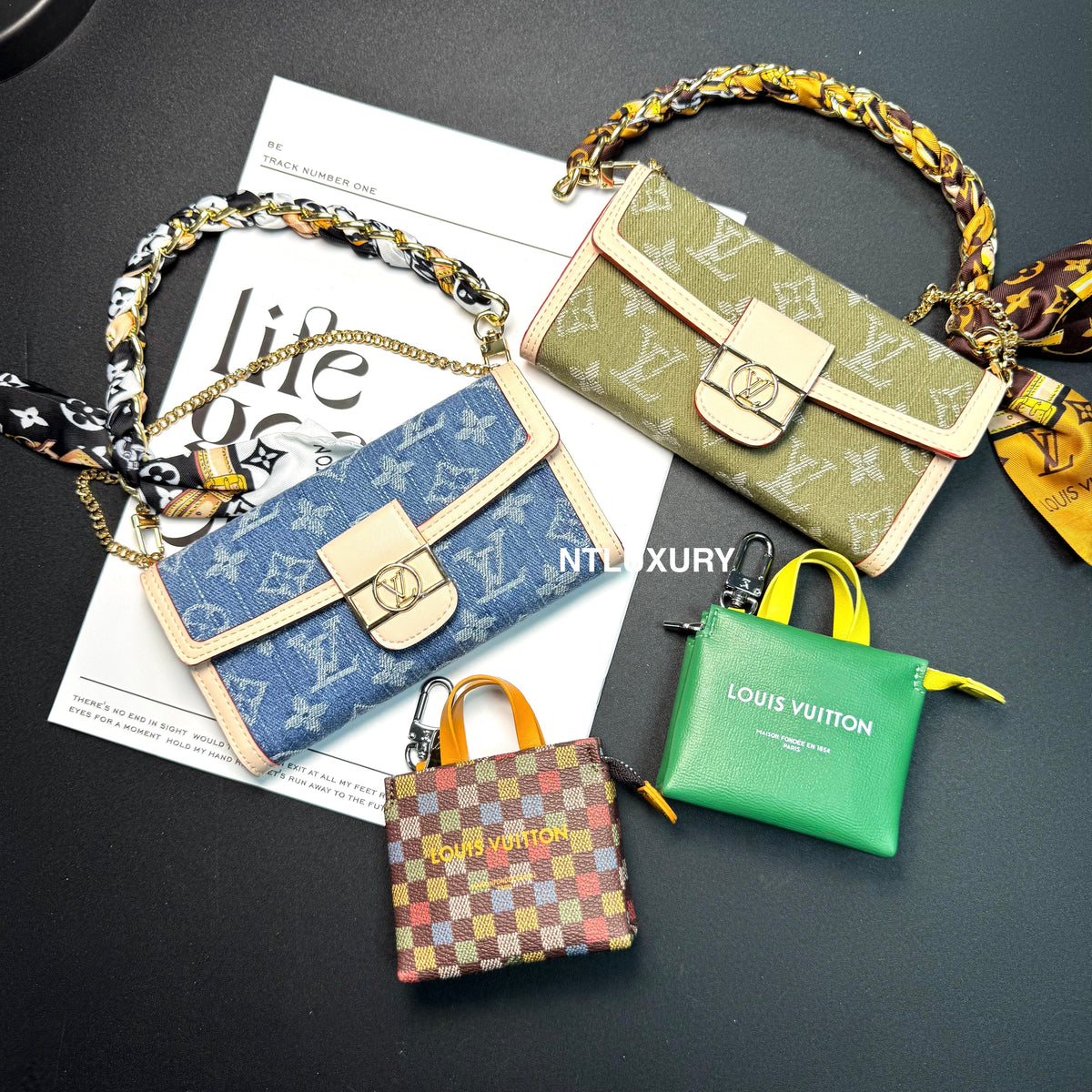 Love Wallet Phone Case Match Cute Mini Wallet (12 Colors Set)