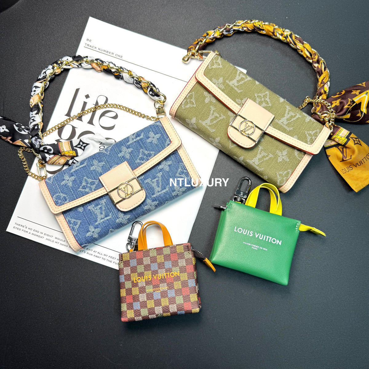 Love Wallet Phone Case Match Cute Mini Wallet (12 Colors Set)